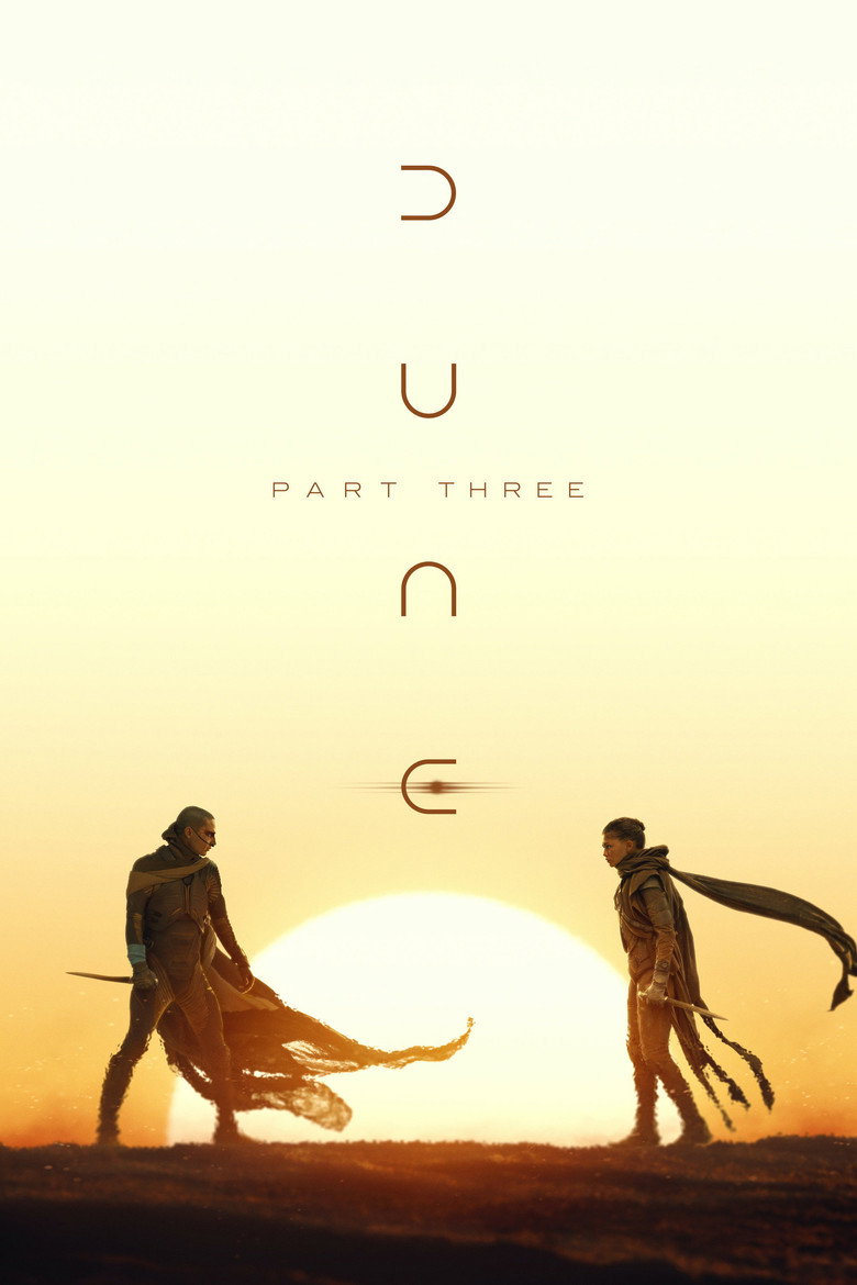 Dune: Part Three official movie poster